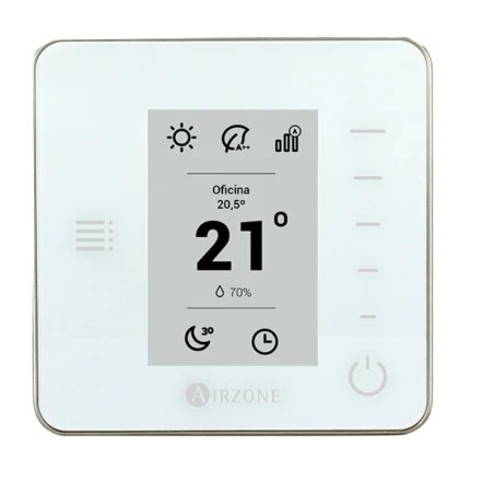 Thermostat Airzone Think radio 2 coloris Blanche - AZCE6THINKRB