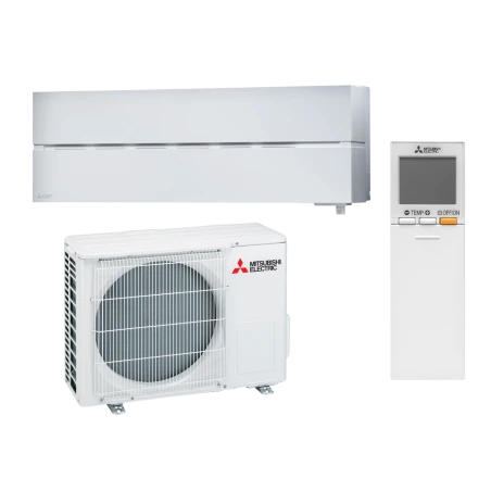 Climatiseur Mitsubishi-Electric Mural design premium blanc pur 2.5 kW - MSZ-LN25VG2V + MUZ-LN25VG2