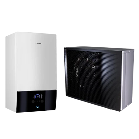 Altherma 3 R MT W R32 de 10 kW triphasée — PAC air-eau Daikin ERRA10EW177 + ELBX12E9W ERRA10EW177 + ELBX12E9W