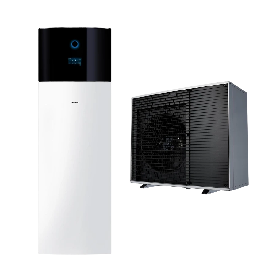Altherma 4 H F R290 de 14 kW triphasée ballon 180 L — PAC air-eau Daikin EPSK14AW1 + EPVX14S18A9W