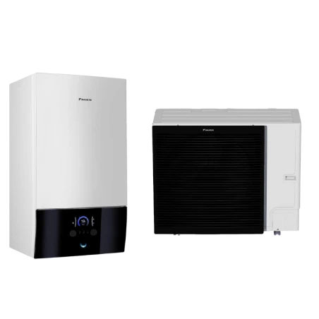 Altherma 3 R W R32 de 14 kW triphasée — PAC air-eau Daikin ERLA14DW1 + EBBH16D9W ERLA14DW1 + EBBH16D9W