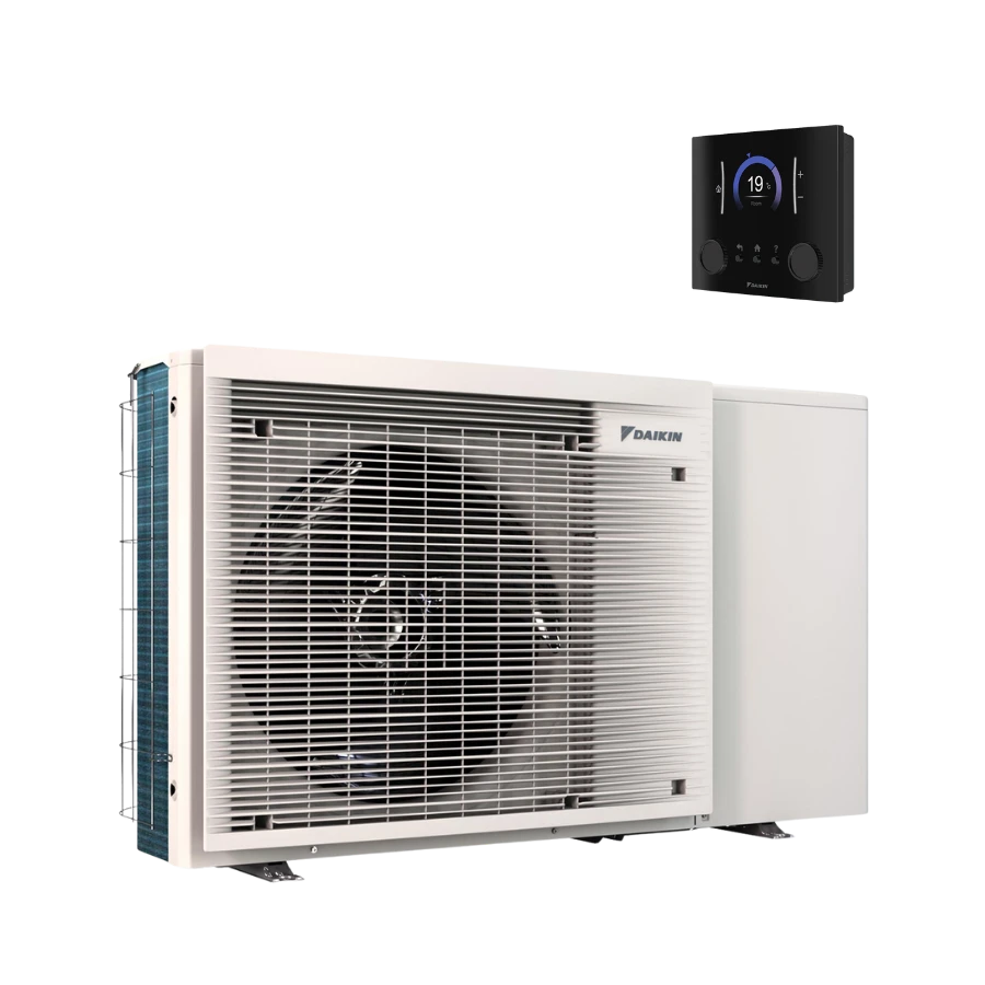 Pompe à chaleur Daikin Altherma 3 M réversible Monobloc r32 6 kW – 220v – 3 kW - EBLA06E3V3