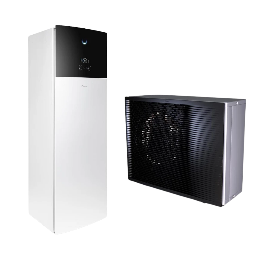 Altherma 3 R MT F R32 de 12 kW triphasée ballon 230 L — PAC air-eau Daikin ERRA12EW17 + ELVH12S23E9W