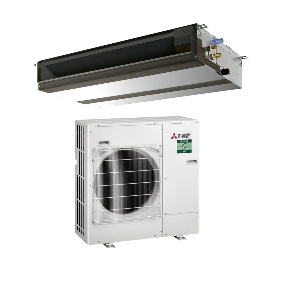 Gainable Mitsubishi-Electric moyenne pression power inverter 14 kW triphasé - PEAD-M140JA3 + PUZ-ZM140YDA2