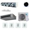 Pack gainable Daikin 5kw pour 60m² Airzone 4 sorties