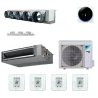 Pack gainable Daikin 6kw pour 70m² Airzone 5 sorties