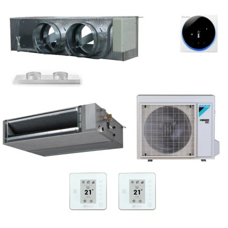 Pack gainable Daikin 5kw pour 60m² Airzone 2 sorties pack-FBA50-S2