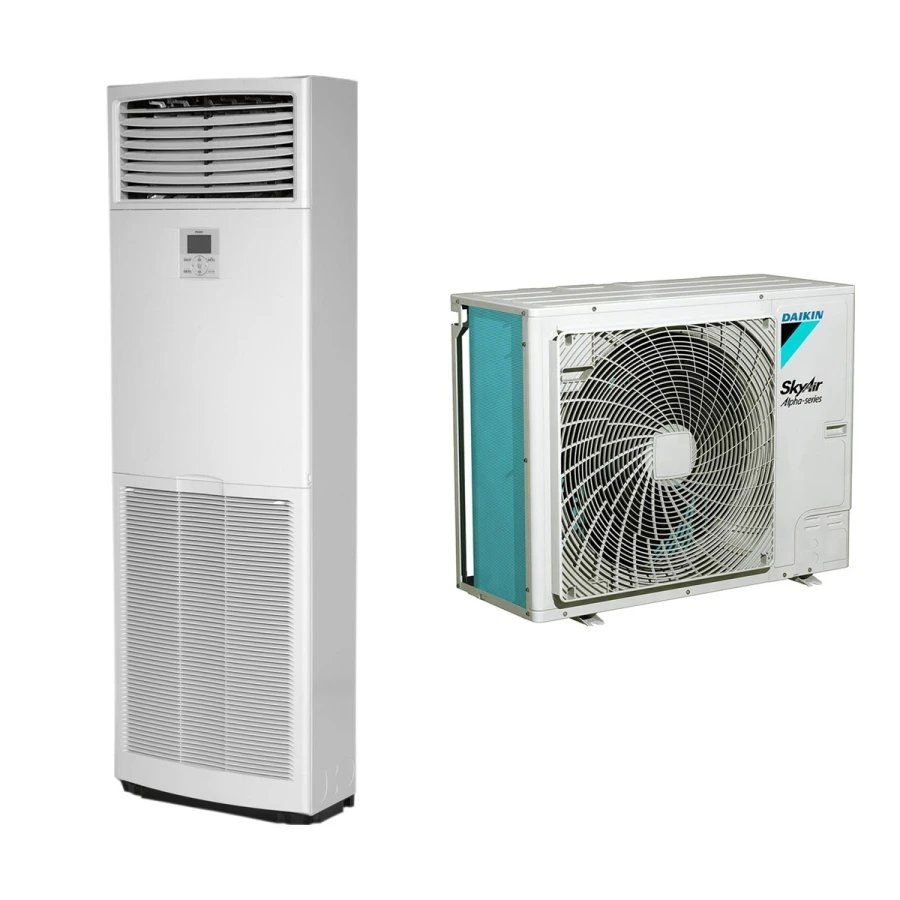 Ensemble Console carrossée verticale Daikin FVA Alpha-series 12 kW 380v - FVA125A + RZAG125NY1