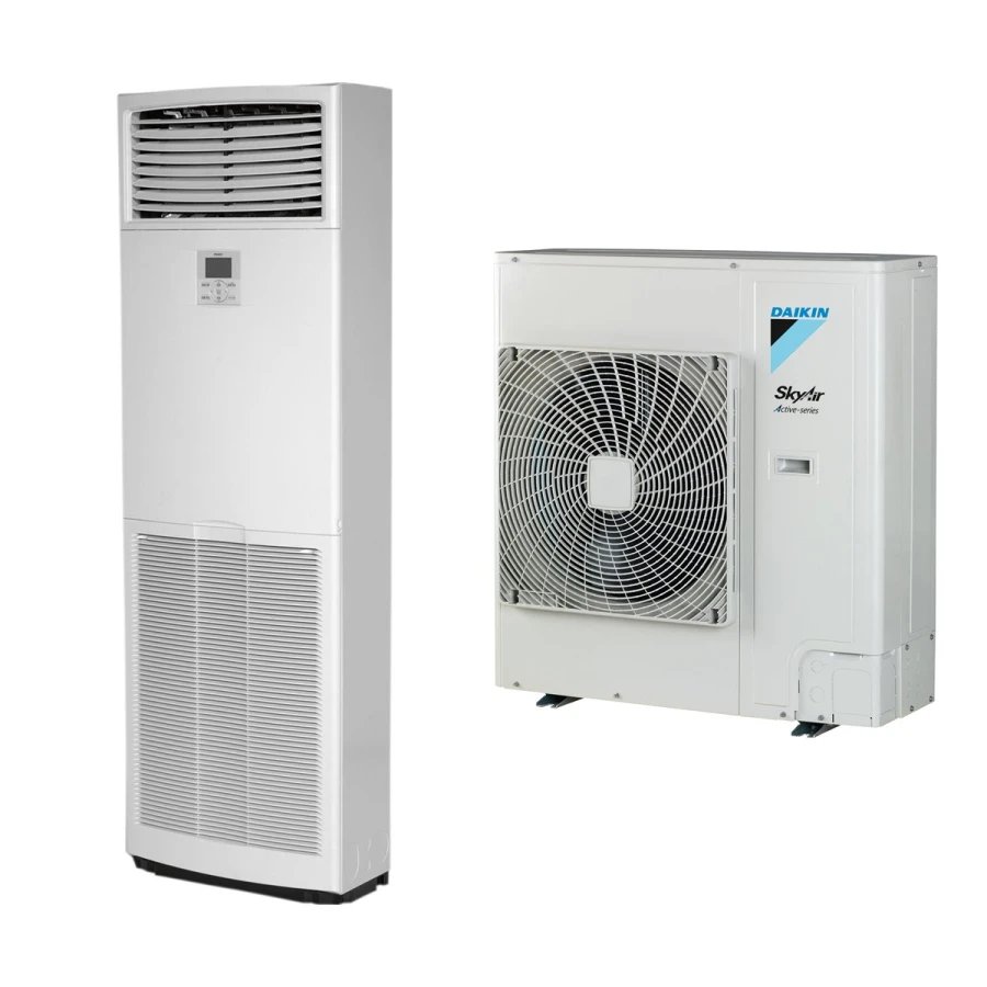 Ensemble Console carrossée verticale Daikin FVA Active-series 10 kW - FVA100A + AZAS100MV