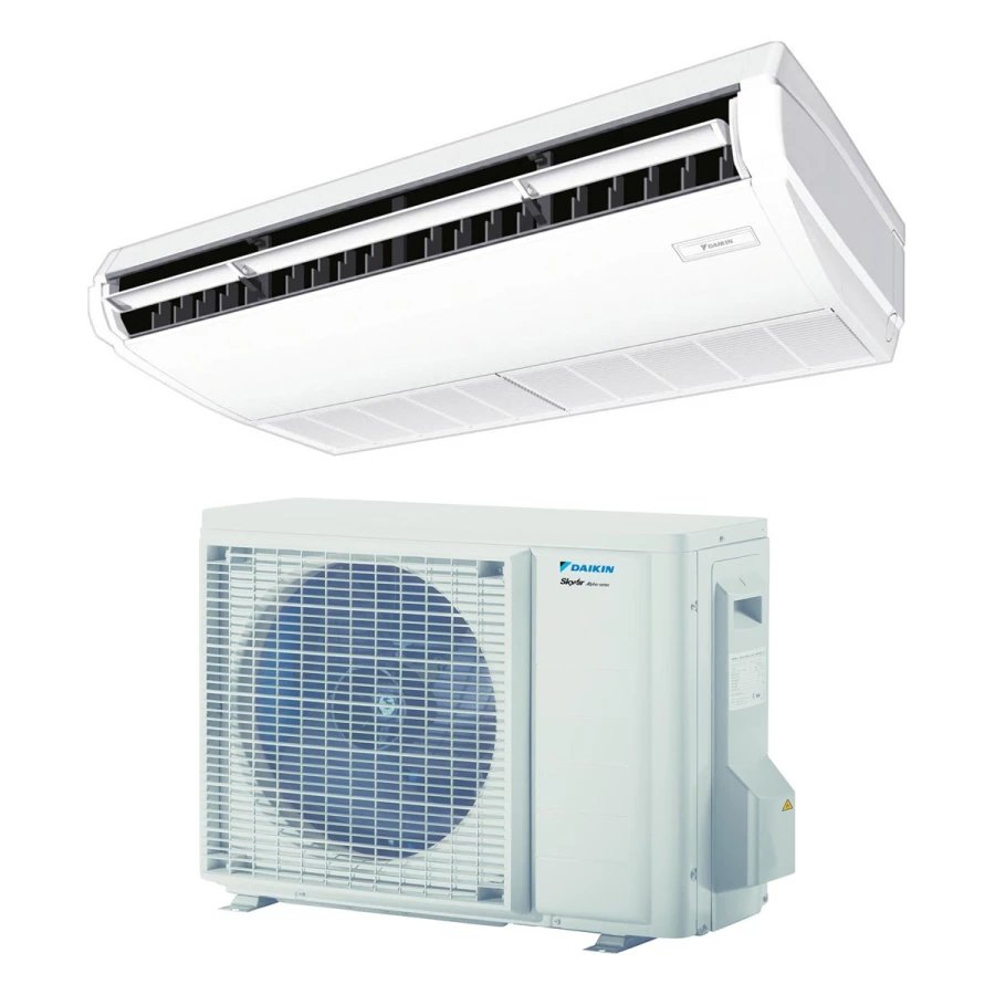 Climatiseur Daikin plafonnier apparent Alpha series 3.5 kW - FHA35A9 + RZAG35B
