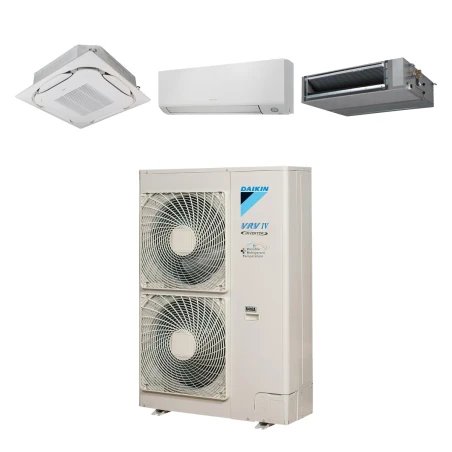 Ensemble Daikin VRV IV-S SÉRIE de 4 à 8 unités intérieures R410A – 16 kW – 380v - RXYSQ6TY9