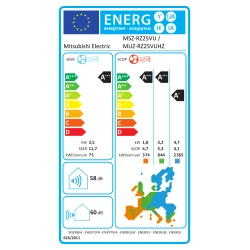 Climatiseur mural Mitsubishi Electric Ultimate+ R290 MSZ-RZ hyper heating 2.5 kW - MSZ-RZ25VU + MUZ-RZ25VUHZ