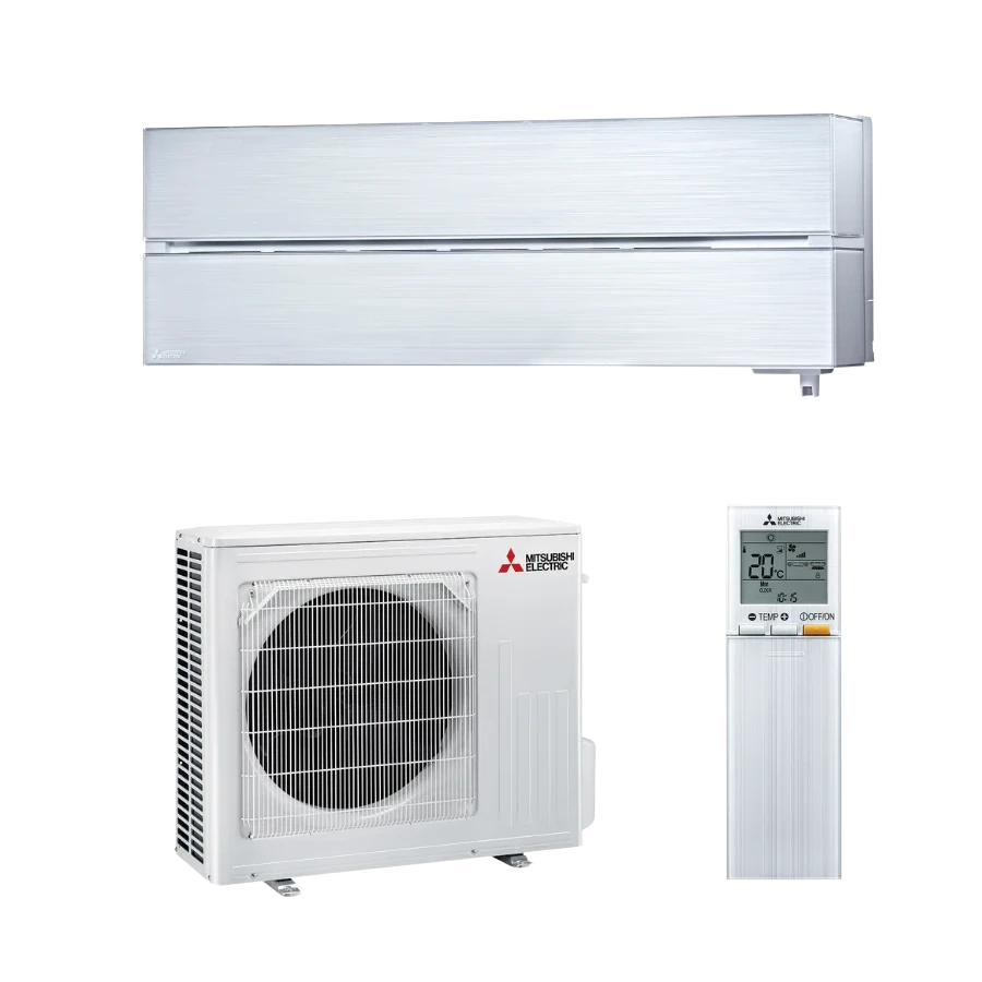 Climatiseur mural Mitsubishi Electric Design Premium MSZ-LN blanc perle hyper heating 2.5 kW - MSZ-LN25VG3V + MUZ-LN25VGHZ3