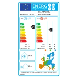Climatiseur mural tertiaire Mitsubishi Electric PKA-M 7 kW - PKA-M71KA3 + PUZ-ZM71VHA3