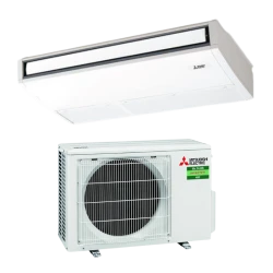 Plafonnier Mitsubishi Electric PCA-M power inverter 10 kW 380V - PCA-M100KA3 + PUZ-ZM100YDA2