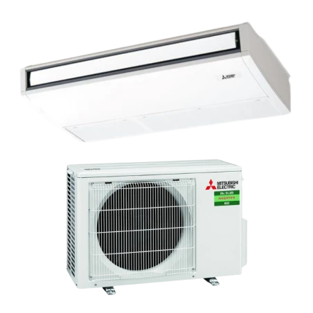 Plafonnier Mitsubishi Electric PCA-M power inverter 12.5 kW 380V - PCA-M125KA3 + PUZ-ZM125YDA2