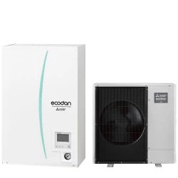 Pac air eau Ecodan eco inverter silence r290 module mural package 6 kW - ERPX-VM6E + PUZ-WZ60VAA ERPX-VM6E + PUZ-WZ60VAA