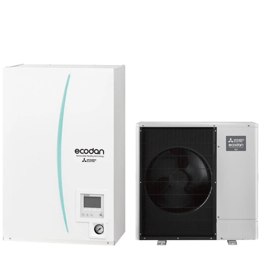 Ecodan eco inverter silence R290 8.5 kW — PAC air-eau Mitsubishi ERPX-VM6E + PUZ-WZ85VAA