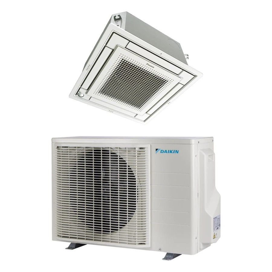 Ensemble Cassette Daikin 600X600 inverter 6 kW - FFA60A9 + RXM60A