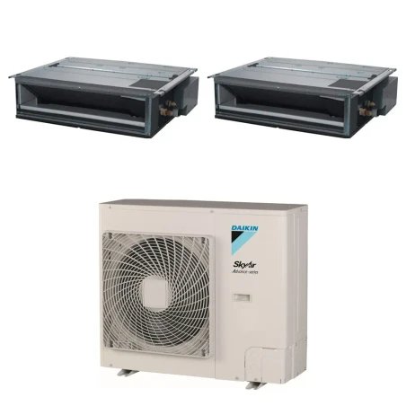 Pack Twin Daikin : 2 x FDXM35F9 + groupe RZASG71MV1