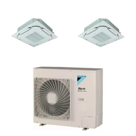 Pack Twin Daikin : 2 x FCAG50B + groupe RZASG100MY