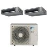 Pack Twin Daikin : 2 x FBA50A9 + groupe RZAG100NY1