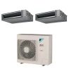 Pack Twin Daikin : 2 x FBA50A9 + groupe RZASG100MV
