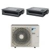 Pack Twin Daikin : 2 x FDXM50F9 + groupe RZAG100NY1