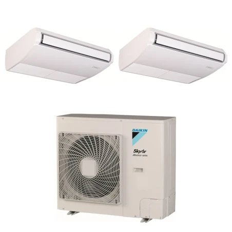 Pack Twin Daikin : 2 x FHA50A9 + groupe RZASG100MV