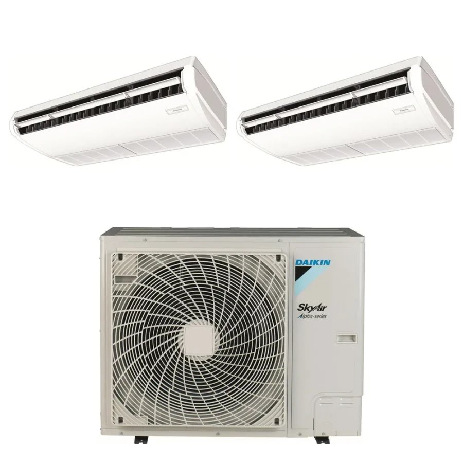 Pack Twin Daikin : 2 x FHA60A9 + groupe RZAG125NV1