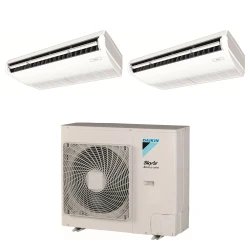 Pack Twin Daikin : 2 x FHA60A9 + groupe RZASG125MY