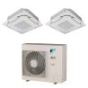 Pack Twin Daikin : 2 x FCAHG71H + groupe RZASG140MV