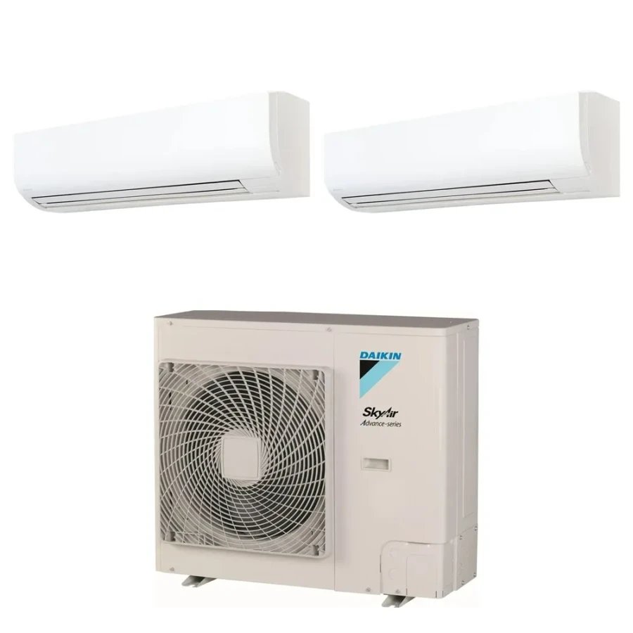 Pack Twin Daikin : 2 x FAA71B + groupe RZASG140MY