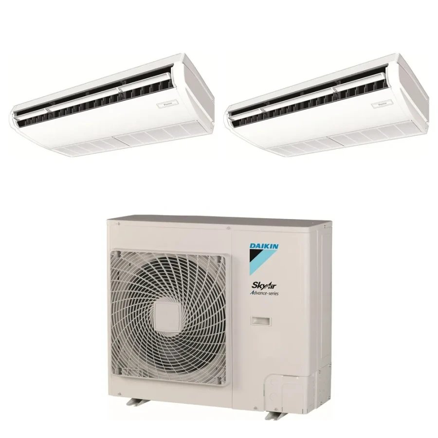 Pack Twin Daikin : 2 x FHA71A9 + groupe RZASG140MV