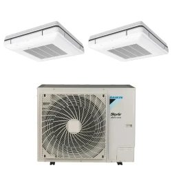 Pack Twin Daikin : 2 x FUA71A + groupe RZAG140NV1