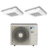 Pack Twin Daikin : 2 x FUA71A + groupe RZAG140NY1
