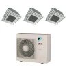 Pack Triple Daikin : 3 x FFA35A9 + groupe RZASG100MY