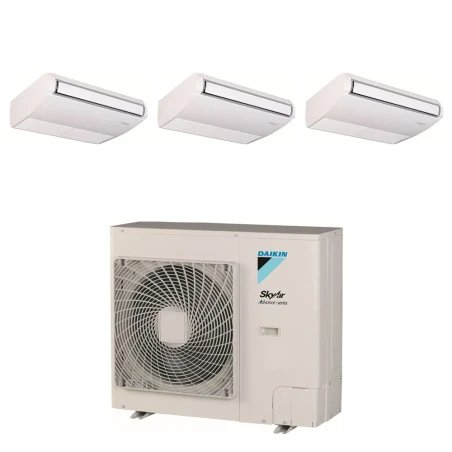 Pack Triple Daikin : 3 x FHA35A9 + groupe RZASG100MV