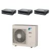 Pack Triple Daikin : 3 x FDXM50F9 + groupe RZASG140MV