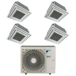 Pack Double Twin Daikin : 4 x FFA35A9 + groupe RZAG125NV1