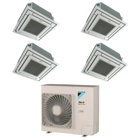 Pack Double Twin Daikin : 4 x FFA35A9 + groupe RZASG140MV
