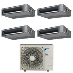 Pack Double Twin Daikin : 4 x FBA35A9 + groupe RZAG140NV1