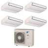 Pack Double Twin Daikin : 4 x FHA35A9 + groupe RZASG125MY