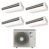 Pack Double Twin Daikin : 4 x FHA60A9 + groupe RZA250D