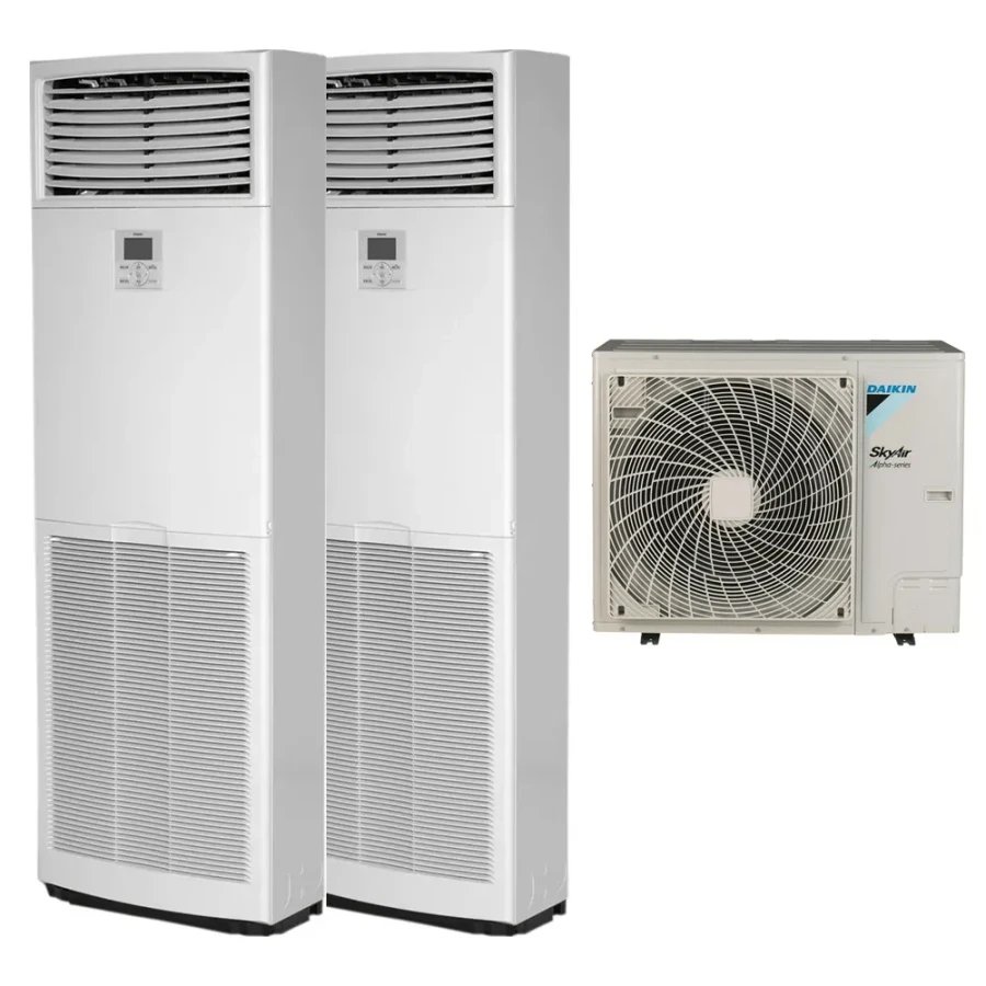 Pack Twin Daikin : 2 x FVA71A + groupe RZAG140NV1