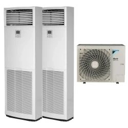 Pack Twin Daikin : 2 x FVA71A + groupe RZAG140NY1