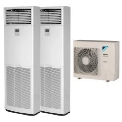 Pack Twin Daikin : 2 x FVA71A + groupe RZASG140MV