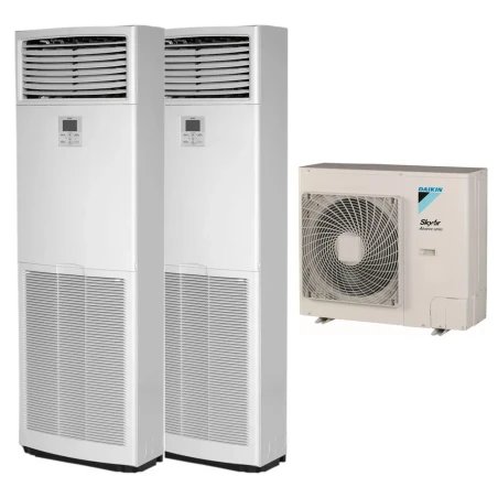 Pack Twin Daikin : 2 x FVA71A + groupe RZASG140MV