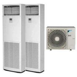 Pack Twin Daikin : 2 x FVA125A + groupe RZA250D