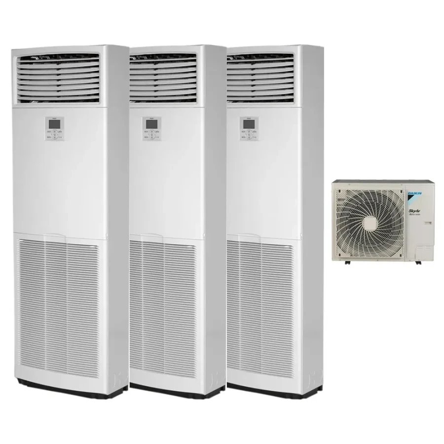 Pack Triple Daikin : 3 x FVA71A + groupe RZA250D